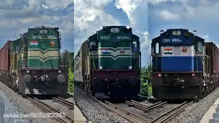 ENCHANTING GOLDEN ROCK ALCo Beasts Crossing RIVER KOLLIDAM | Indian Railways