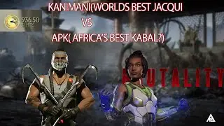 Kanimani vs APK FT10 |Jacqui vs Kabal and Spawn|