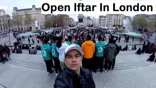 The Biggest Iftar In UK | Ramadan Vlog  2024 |  Open Iftar In London |