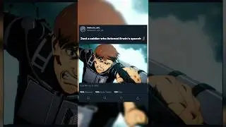 Floch after listening Erwin's speech 🗿🥶 #flochforster #aot #anime #animeedit #shorts