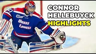 Connor Hellebuyck's college hockey highlights at UMass Lowell