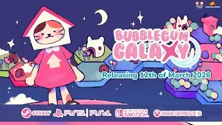 Bubblegum Galaxy | Release Date & Console Announcement Trailer | Steam | PS5 | PS4 | Nintendo Switch