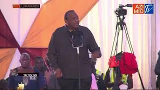 &lsquo;Ukiniingiza kidole kwa macho, na mimi nitakuingiza!&rsquo; Uhuru&rsquo;s Full Speech at Cyrus Jirongo&rsquo;s Burial