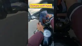 Zomato selfi hack 😱 | selfi hack | zomato delivery boy selfi problems #shortsfeed #browsefeatures