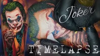 Tattoo Timelapse Color -Joker  -FK Iron One