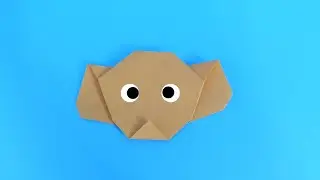 How to make origami face mouse 🐭