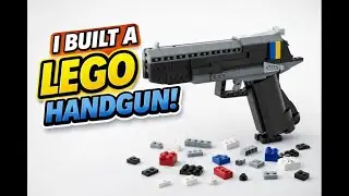 Amazing Working LEGO toy pistol RELOAD 🔫⚡💥
