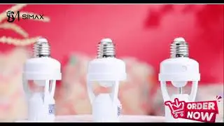 Smart PIR Motion Sensor Bulb Holder Intelligent Auto ON/OFF Lighting Solution for Energy-Saving Home