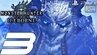 Monster Hunter World Iceborne - Gameplay Walkthrough Part 3 - Nightshade Paolumu & Barioth (PS4 PRO)