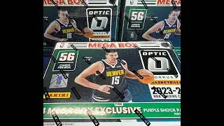 2023 2024 Panini Optic Basketball Target MEGA Boxes