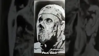 Paul Gray-Tribute Artwork Charcoal @slipknot #shorts #slipknot #paulgray