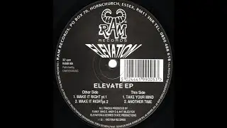 Elevation &ndash; Elevate EP - Take your mind