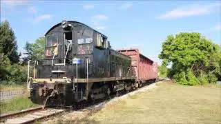 Coopersville and Marne Railway at new Walker Ave crossing