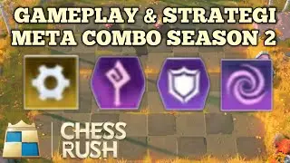 CARA BERMAIN COMBO CYBORG SORCERER VOID TANK GAMEPLAY DAN STRATEGY NYA!! CHESS RUSH INDONESIA