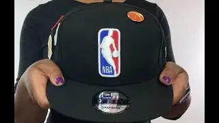 Logoman '2018 NBA DRAFT SNAPBACK' Black Hat by New Era