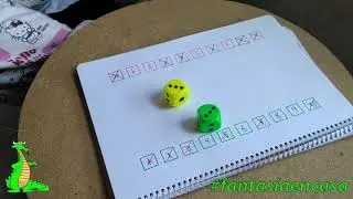 Juego - Números y dados -- #fantasíaencasa