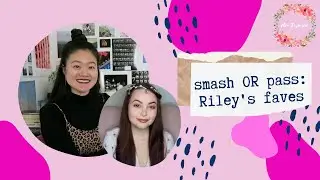 Reading Riley Marie's favorite books | SMASH or PASS Ep 001 | Noa Jasmine