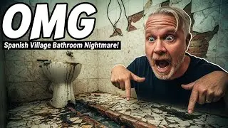 Our Spanish Village House Hid a Disgusting Secret | Bathroom Renovation Week 1