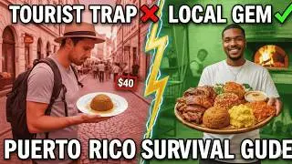 🇵🇷PUERTO RICO SURVIVAL GUIDE: Eat Like a Local, Not a Tourist!