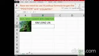 How to create Dynamic Photo in Excel (Automatically changing image base on criteria)