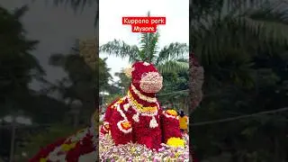 #kuppanna park #mysore #dasara 2025 #flower show #trendingsong #coorg girl