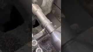 Casting and turning of agricultural parts #casting #shorts