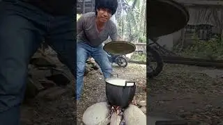 walang idet tutorial magluto Ng bigas sa malaking kaldero