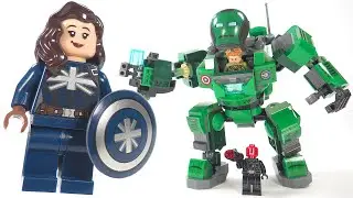 LEGO Marvel What If...? Captain Carter & The Hydra Stomper | LEGO 76201 Set Stop Motion Build Review
