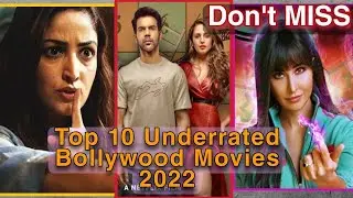 Top 10 Underrated Bollywood Movies 2022 😱! Bollywood Abhi Zinda Hai🔥