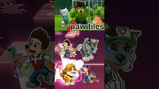 PAW Patrol:  - Zuma - Skye 🆚  Marshall - Ryder 🆚 Chase - Rocky Tiles Hop EDM Rush 🎧🤍