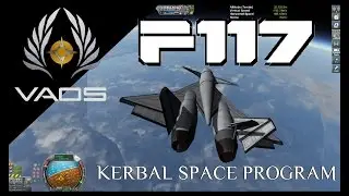 VAOS - F117 Kerbal Space Program Fighter Jet KSP