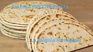 PIADINA PREZZEMOLATA fatta a mano con trucco per farla più buona