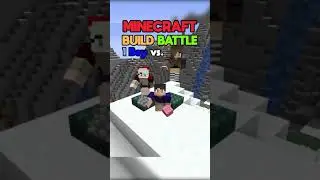 Minecraft Build Battle: 1 Boy VS. 2 Girls