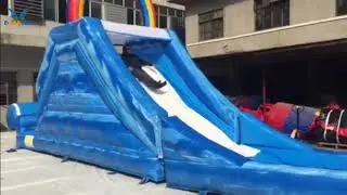 2018 new product commercial inflatable water slide China factory