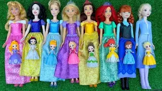 Cute Miniatures Disney Princess Frozen ELSA & Tinkerbell! #elsa #Nezha #shorts #satisfying #unboxing