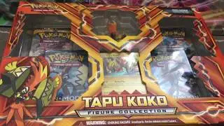 NEW! - Tapu Koko Figure Collection Box Unboxing