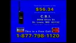 Radio Scanner TV Commercial - The New York TV Archive - Part 2 (2022)
