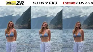 Nikon ZR vs Sony FX3 vs Canon EOS C50 Camera Test