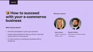 How to succeed with your e commerce business | Webinar by Xolo