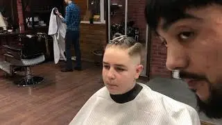 Мужские стрижки/ TOP KNOT