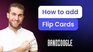 How to add Flip Cards to Bandzoogle