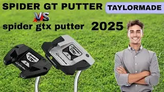 Обзор и сравнение паттеров Taylormade Spider GT и Taylormade Spider GTX
