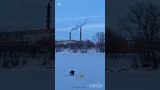Зимний вечер на Чагане | Уральск | ЗКО
