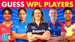 Guess The Famous WPL Players | WPL Quiz | Women's Premier League 2025