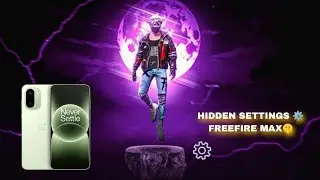 ONEPLUS 15R  HIDDEN SETTINGS ⚙️🪽 FREEFIRE MAX HEADSHOT BEST PHONE FOR GAMING 🥶 #ONEPLUS15R