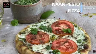 Pesto Pizza | Naan Pesto Pizza By Chilli Blossom 4K