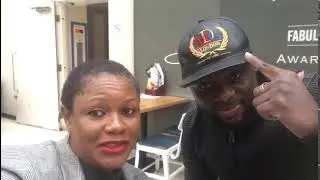 Mrs Yemisi Jenkins (MBE) with DJ MIND D GAP OF minddgapent.com