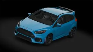 Assetto corsa Ford Focus RS MK3 Test