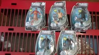 Men in Black 3 complete set action figures unboxing