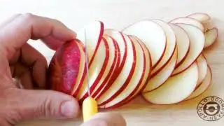Art In Apple Flower | Fruit Carving Garnish | Apple Art | Party Garnishing #garnish